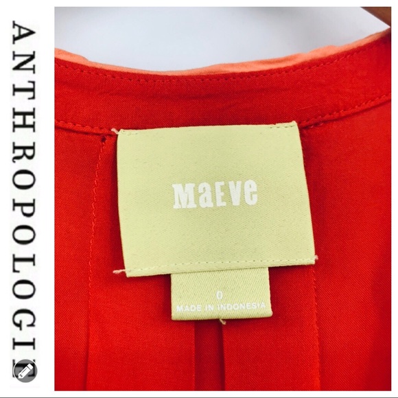 💕SALE💕 Anthropologie Mauve Coral V Neck Tank Top - Picture 3 of 8